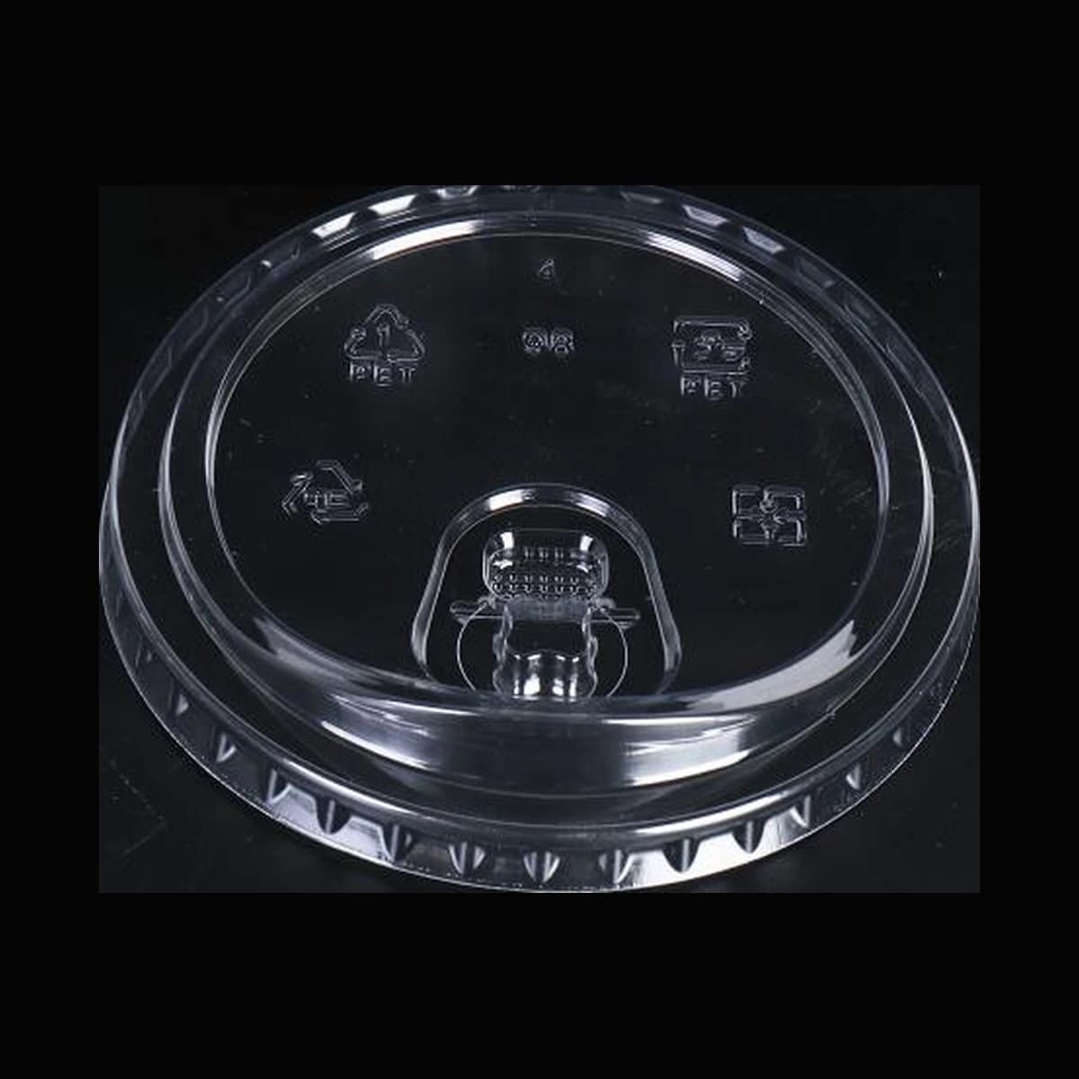 [1,000 ct] Plastic Sip Cup Lids | PET | 98 mm product image