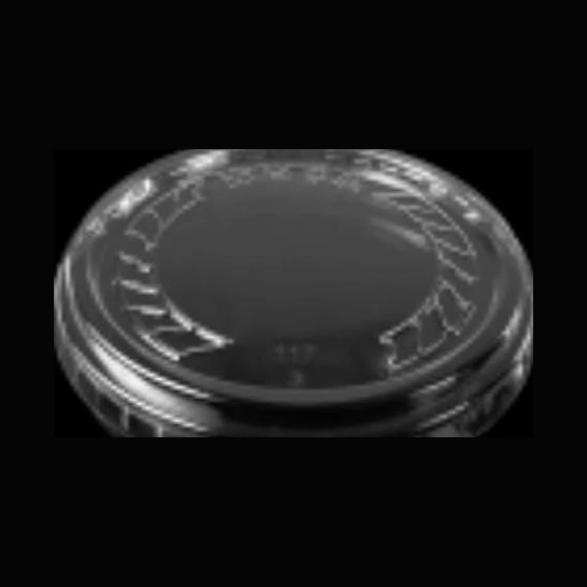 [500 ct] Plastic Flat Cup Lids | PET | 117 mm product image