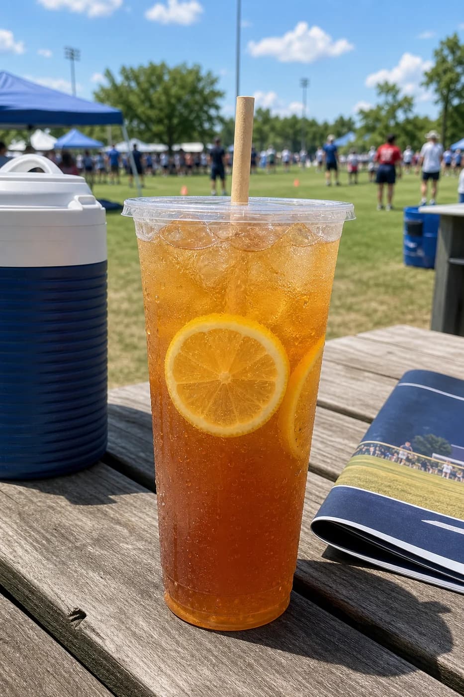 [600 ct] 30 oz Clear Plastic Cold Cups | PET | 107 mm product scene