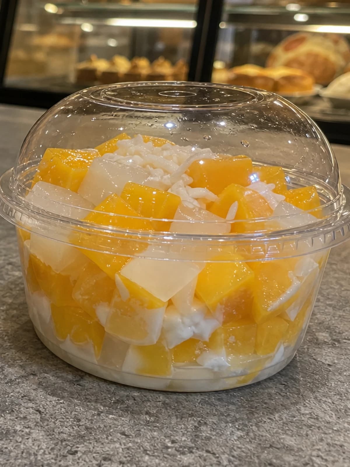 [500 ct] 16 oz Clear Plastic Cold Cups | PET | 117 mm in use case scene