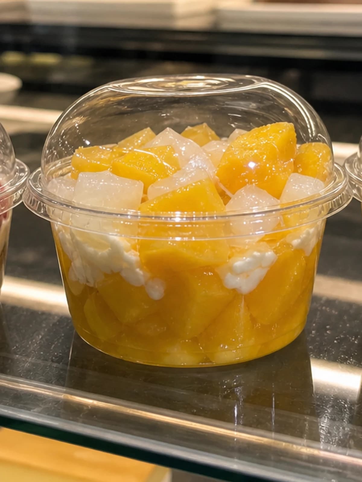 [500 ct] 12 oz Clear Plastic Cold Cups | PET | 117 mm in use case scene