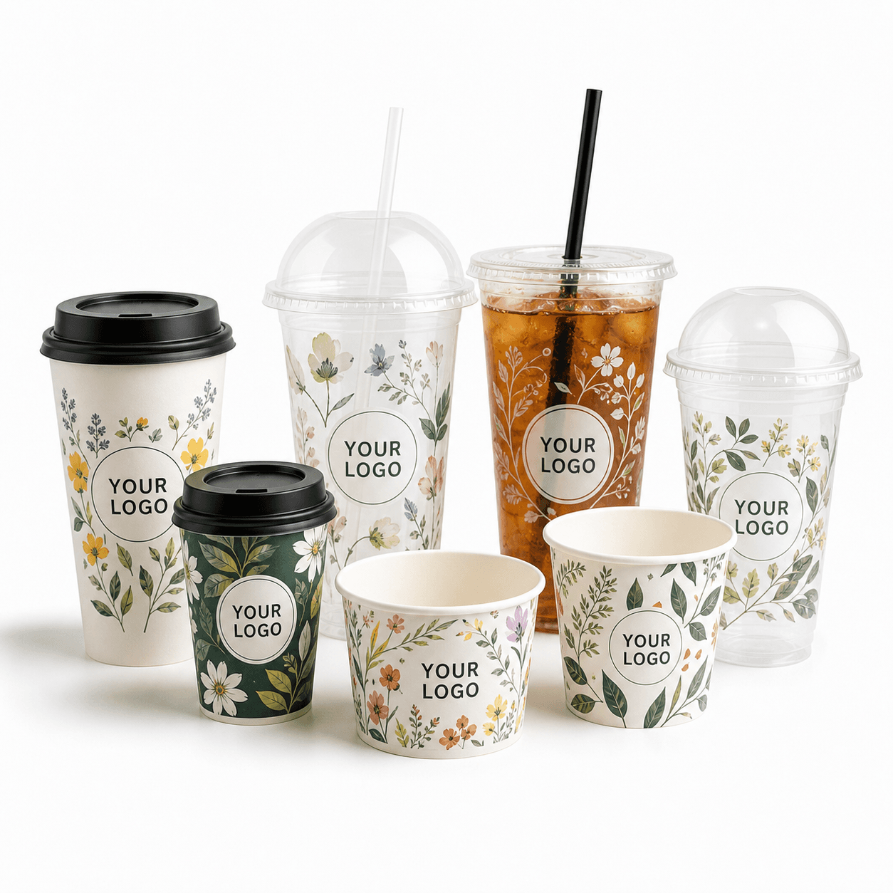 Custom Printed Cups product assortment